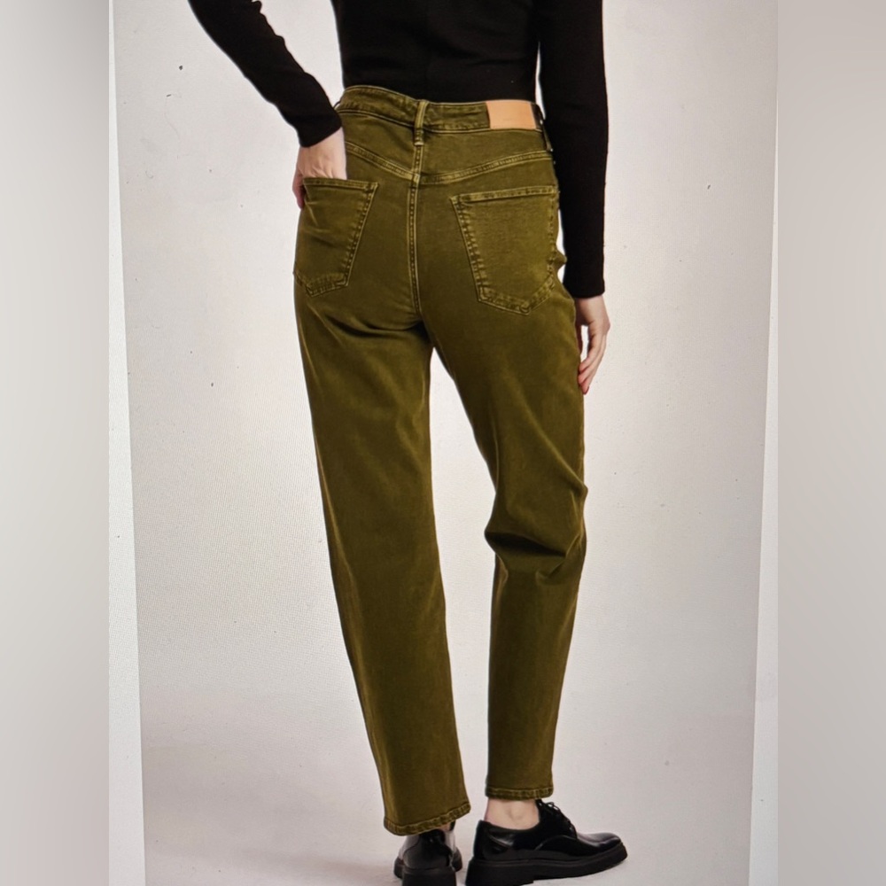 Dear John Olive Green Straight Leg Jeans - Picture 2 of 11
